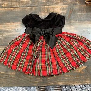 Little Me Christmas Dress, Sz 3 months